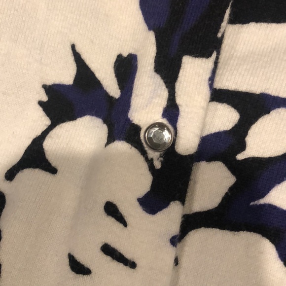 Vibrant colored button up sweater - Picture 2 of 2